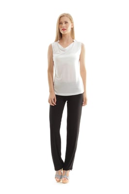 Top Tencel Blanco