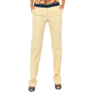 Pantalón largo bajos corte recto BGM0261 mujer