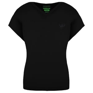 Supra x Heidi Klum Cochs Camiseta de mujer en V de manga corta para mujer 191902 008