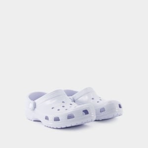 Sandalias clásicas de alto brillo - Crocs - Termoplástico - Blanco