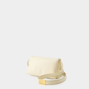 Bolso Hobo Prisma - Marni - Piel - Beige