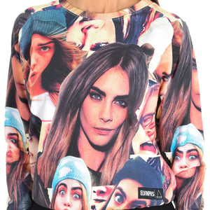 Sudadera manga larga y cuello redondo 15S2LJ24 mujer