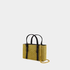 Bolsa de la compra Bow Midi - Kara - Malla - Oro