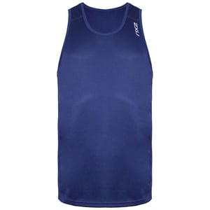 2XU BSR Singleta Active Mens Navy Blue Top