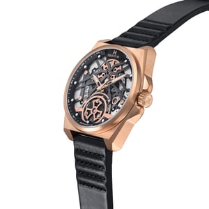 Reloj automático Romero Heritor con correa de piel