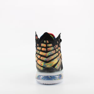 Nike LeBron XVII Black Textil Unisex Lace Up entrenadores BQ3178 005