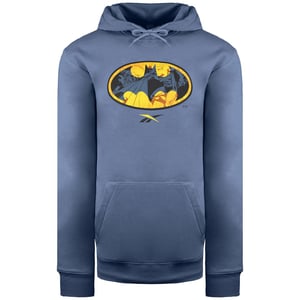 Reebok x DC Batman Sudadera con capucha azul para hombre