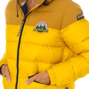 Chaqueta acolchada con capucha ALAY W