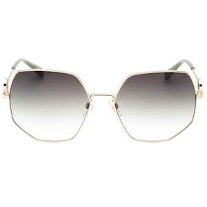 Gafas de sol doradas con extremos de pierna verdes de Marc Jacobs