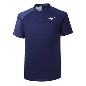 Polo Mizuno Shadow Hombre Azul Marino