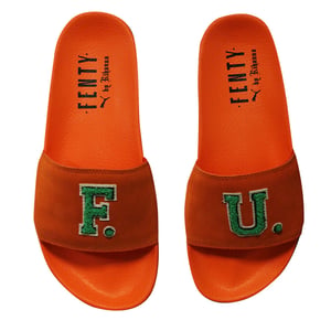 Puma x Fenty Fu Sliders de naranja - Mujeres