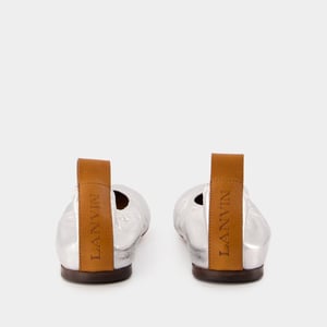 Lanvin Bailarinas - - Piel - Plata