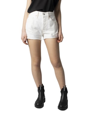 Shorts de Mujer Levi's en Blanco