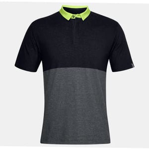 Under Armour Range Unlimited Mens Black Hazard Polo camisa