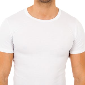 Camiseta fibra manga corta 0806 hombre