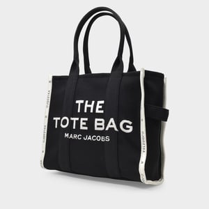Bolso grande de lona negra