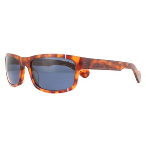 Gafas de sol Moncler rectángulo hombre azul habana