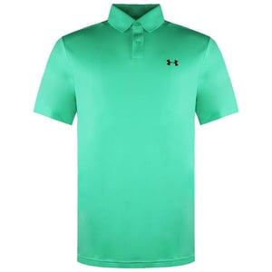 Under Armour Shorttleve Collar Green Men 2.0 Performance Polo Camiseta 1342080 299