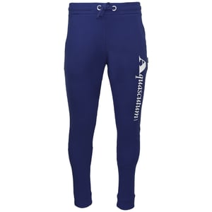 Aquascutum pantalones deportivos con logo azul marino
