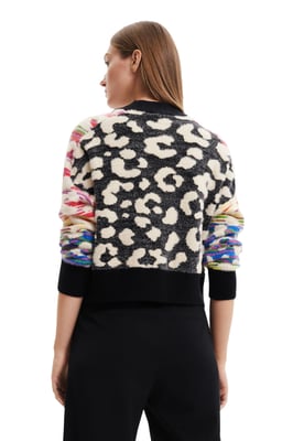 Desigual Suéter Multicolor para Mujer