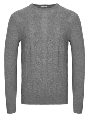 Jersey Malo Optimum de cachemir gris