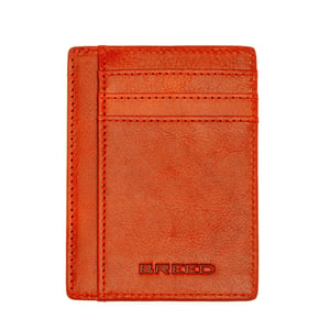 Monedero de Piel de Cuero Auténtico con Bolsillo Frontal Breed Chase