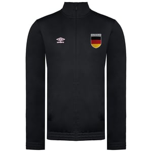 Umbro deutschland tricot masculina chaqueta de pista negra