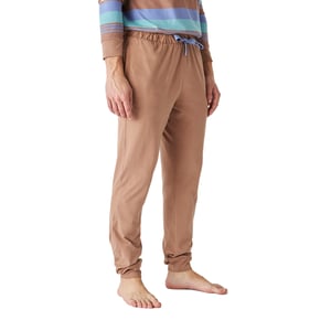 Pijama de algodón manga larga cuello redondo JJB12 hombre