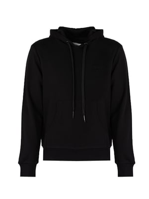 Iceberg Sudadera Hoodie del hombre negro