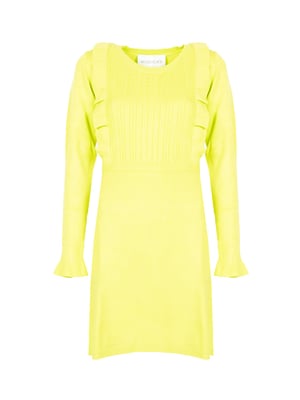 Silvian Heach Vestido Komane de mujer verde