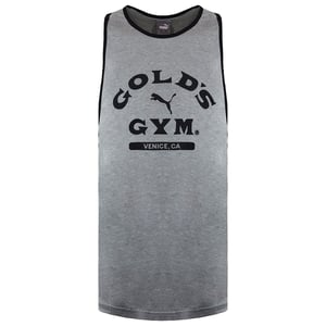 Puma x Golds Gym Chaleco Gris Hombre