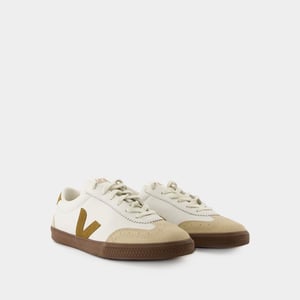 Zapatillas Volley - Veja - Piel - Blanco