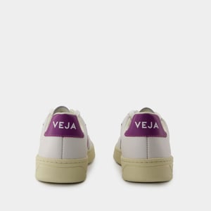 Zapatillas V-12 - Veja - Piel - Blanco Cosmos