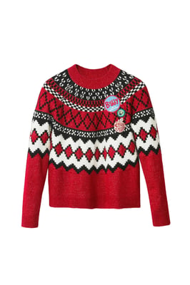 Jersey Rojo de Mujer Desigual