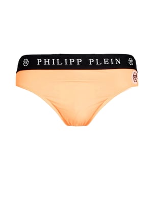 Philipp Plein Shorts de baño del hombre naranja