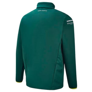 ASTON MARTIN F1 Equipo oficial para hombres Green Softshell Jacket