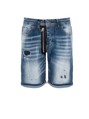 Xagon Bermudas Denim shorts del hombre azul