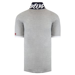Ecko Undld. Midliner Mens Grey Marl Polo camiseta