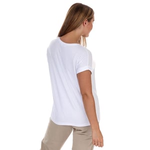 Camiseta Moster Solo para Mujeres en Blanco