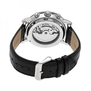 Reloj automático Heritor Winston semiesqueleto con correa de cuero