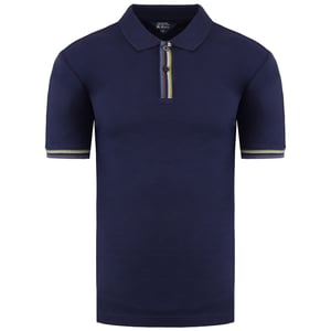 Ben Sherman Placket Interest Mens Navy polo camisa