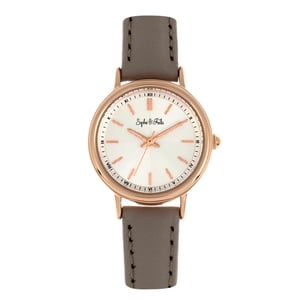 Reloj Sophie & Freda Berlin con correa de cuero