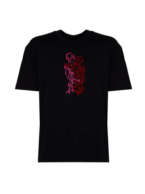 Les Hommes T-Shirt Love After Death del hombre negro