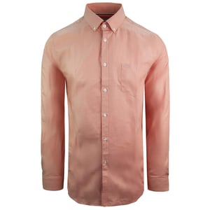 Lacoste Woven Regular Fit Camiseta Pink