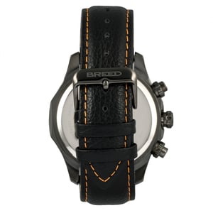 Reloj Breed Lacroix con cronógrafo y correa de cuero