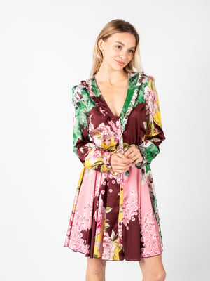 Pinko Vestido Salamandra Mujer Multicolor