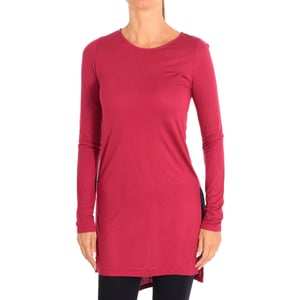 Vestido manga larga cuello redondo 3I65E1B75 mujer