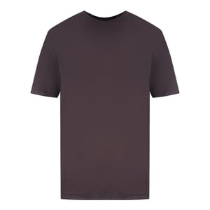 Camiseta marrón con logo estampado Amiri