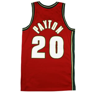 Mitchell y Ness Chino Año Nuevo Swingman Gary Payton Jersey Chaleco