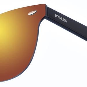 Gafas de sol de nylon con forma ovalada ROSE unisex